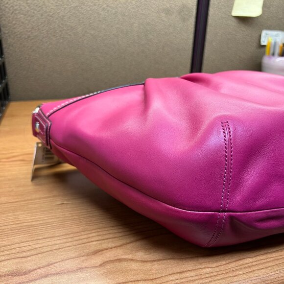Coach Hobo Bag Pink Brand New Leather - Picture 5 of 16